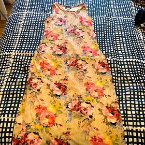 Floral long dress